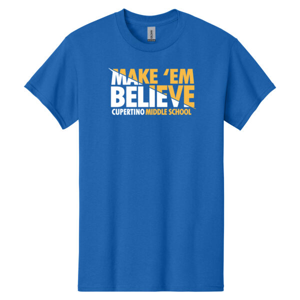 Cupertino Middle School 50/50 Spirit T-Shirt Thumbnail