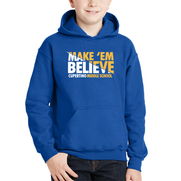Cupertino Middle School Spirit Youth Cotton Hoodie Thumbnail
