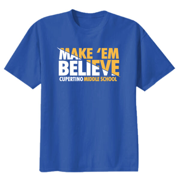 Cupertino Middle School 50/50 Spirit T-Shirt Thumbnail