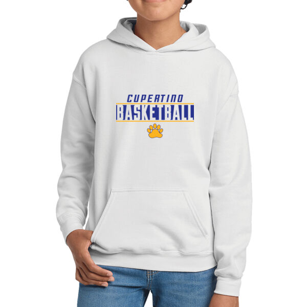 Cupertino Basketball Youth Heavy Blend Hooded Sweatshirt Thumbnail