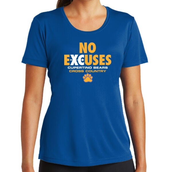 Cupertino Cross Country Ladies PosiCharge Competitor Tee Thumbnail