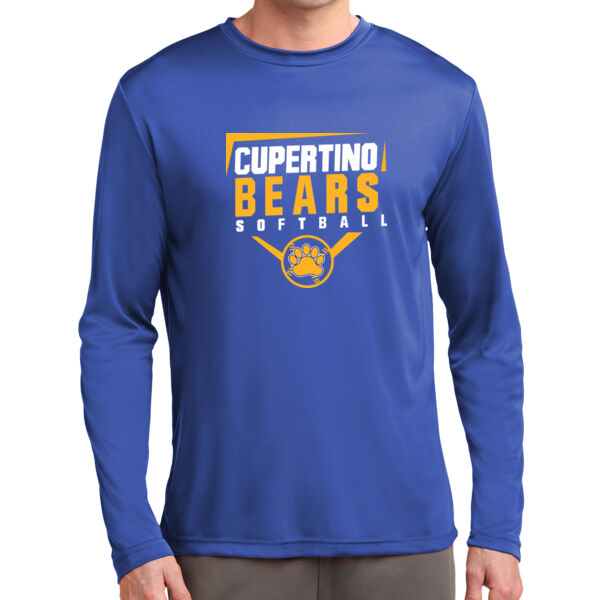 Cupertino Softball Long Sleeve PosiCharge Competitor Tee Thumbnail