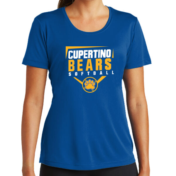 Cupertino Softball Ladies PosiCharge Competitor Tee Thumbnail