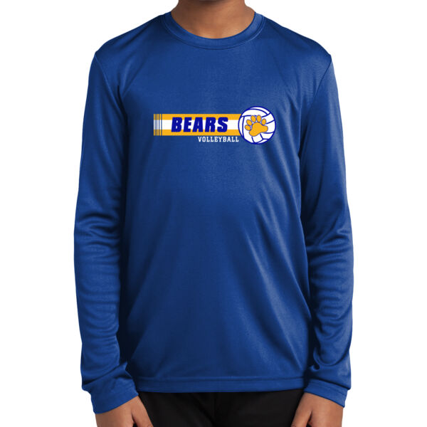 Cupertino Volleyball Youth Long Sleeve PosiCharge ® Competitor Tee Thumbnail