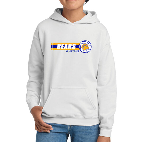 Cupertino Volleyball Youth Heavy Blend Hooded Sweatshirt Thumbnail