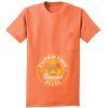 Authentic 100% Cotton T Shirt with Pocket Thumbnail
