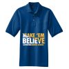 Heavyweight Cotton Pique Polo with Pocket Thumbnail