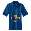 Heavyweight Cotton Pique Polo with Pocket Thumbnail